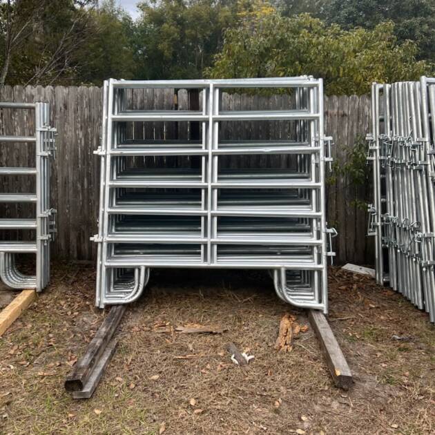 2: Mustang Horse 6 ft wide 6 ft tall stall Gate